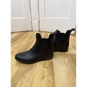 Capelli New York Black Ankle Rain Boots